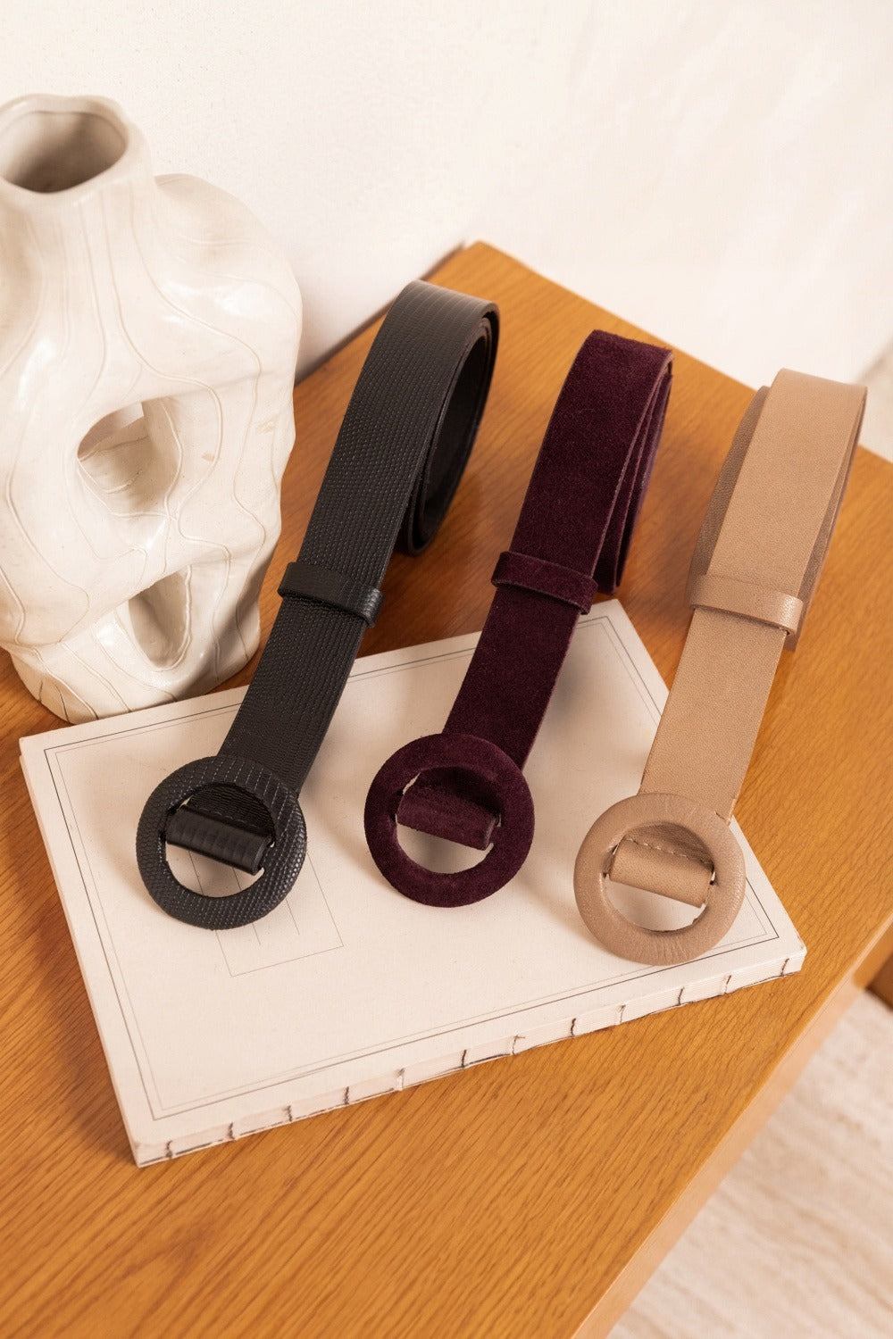 Ceinture Tinna Beige/Dore