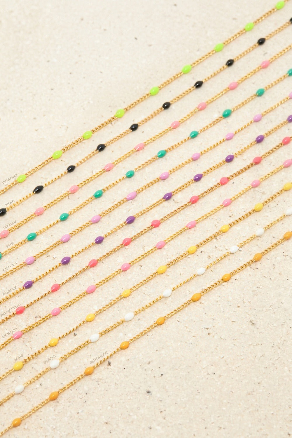Collier Zoelie Fraise