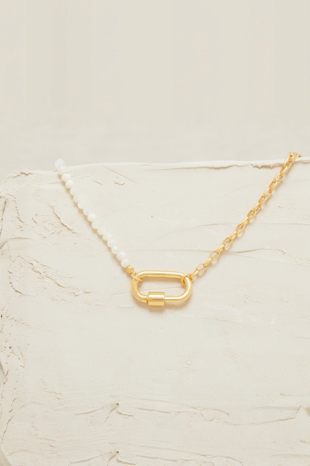 Collier Anatolli Perle Blanche
