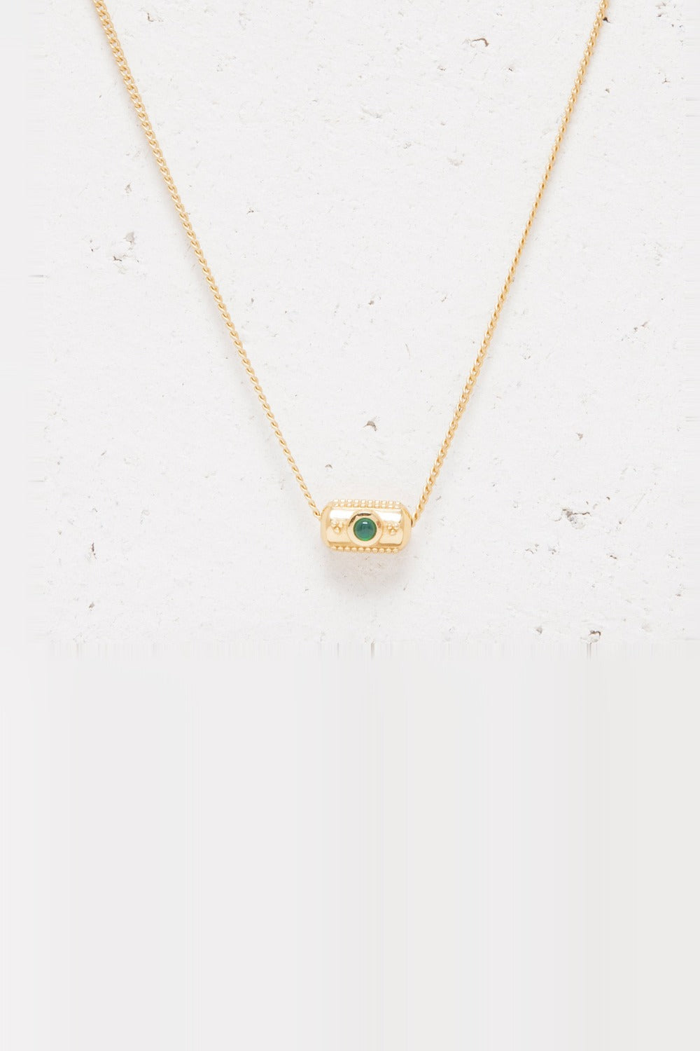 Collier Mini Anika Onyx Vert
