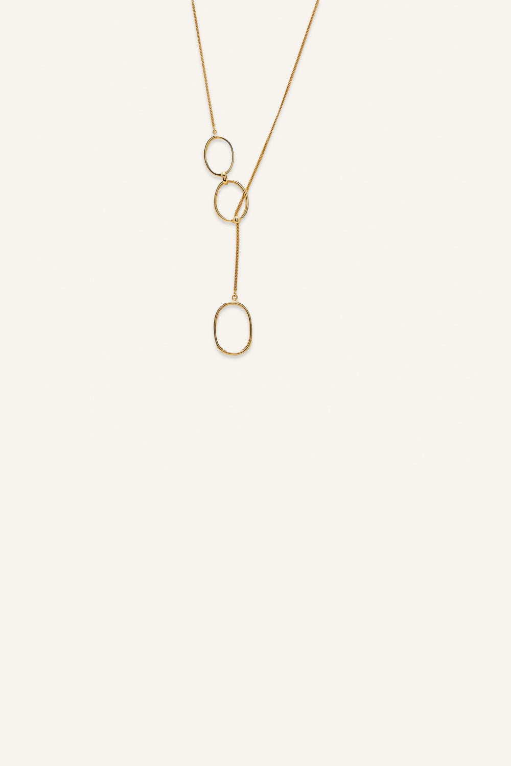 Collier Orzo Or