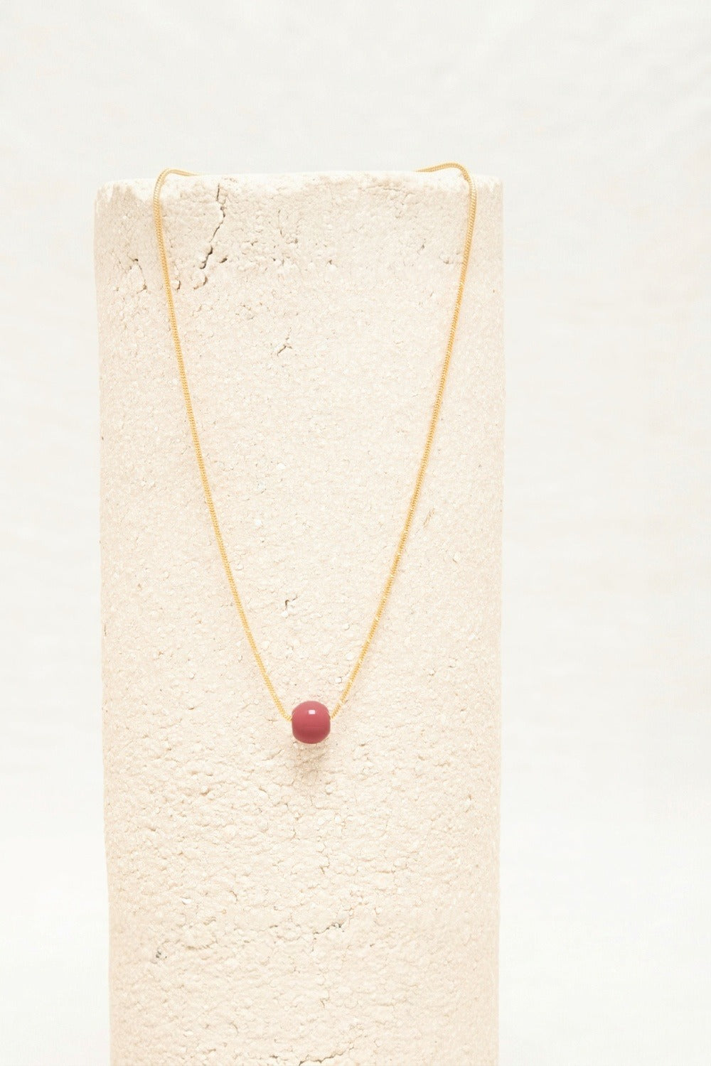Collier Mini Lenora Pourpre