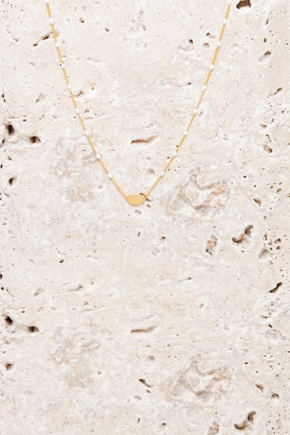Collier Zoe Blanc