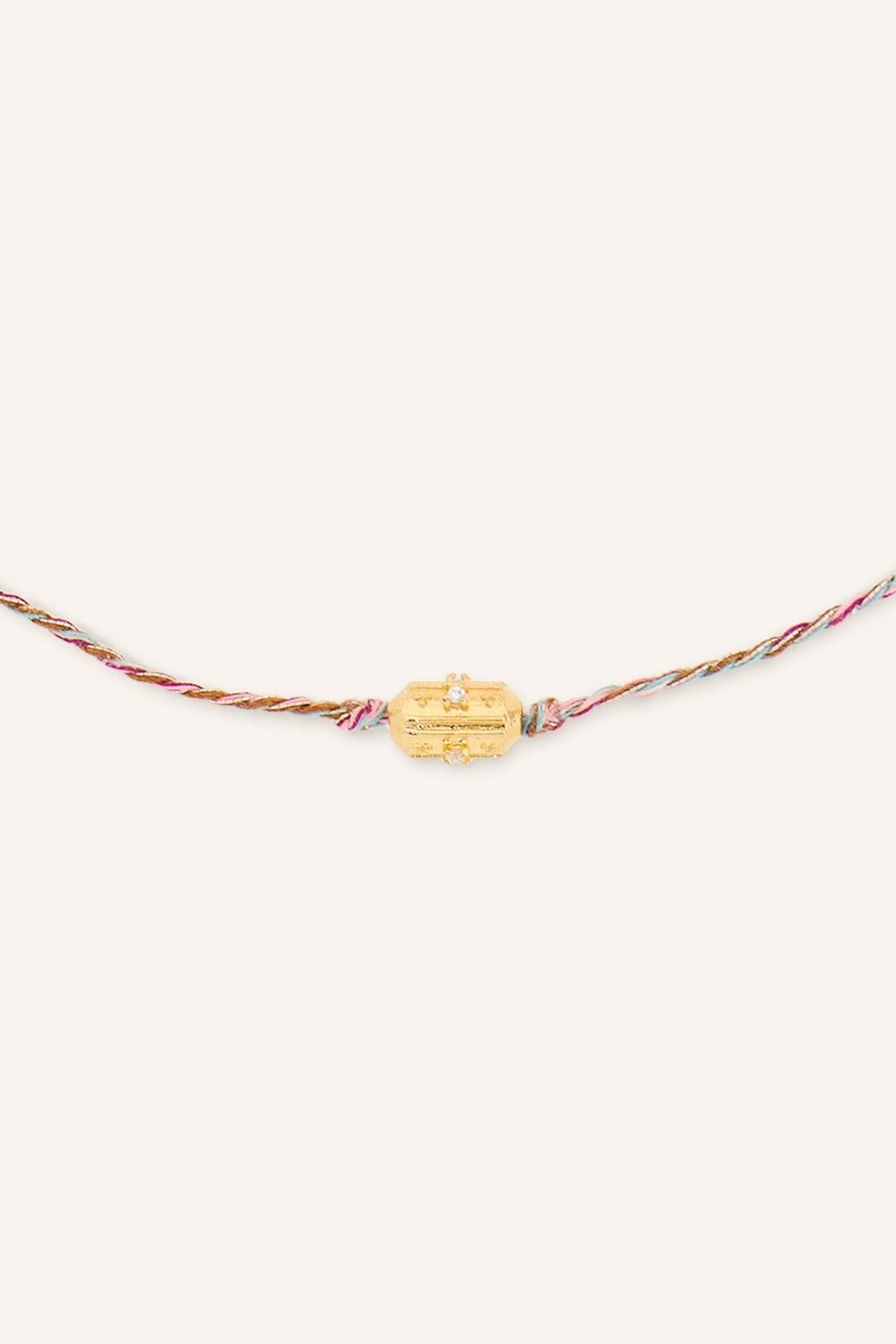 Collier Ishita Zircon Blanc/Wild Rose