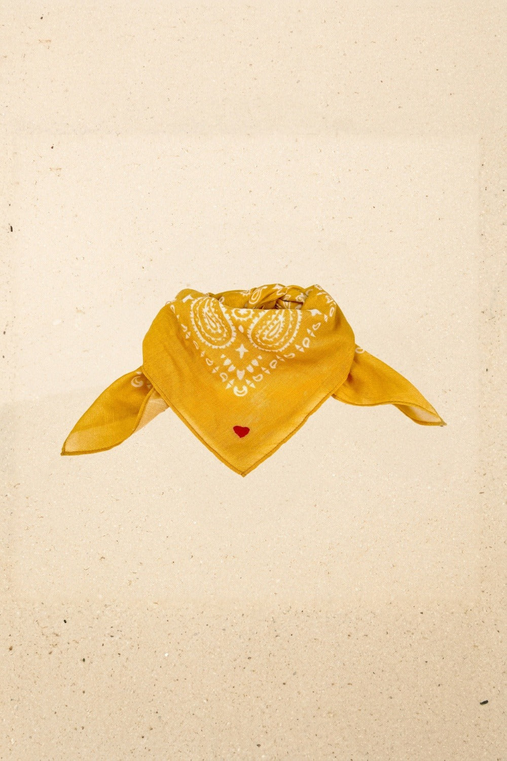 Foulard Bandana Ocre