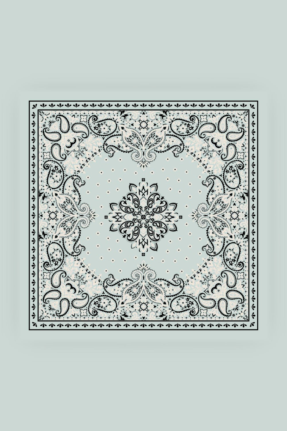Foulard Bandana Aqua