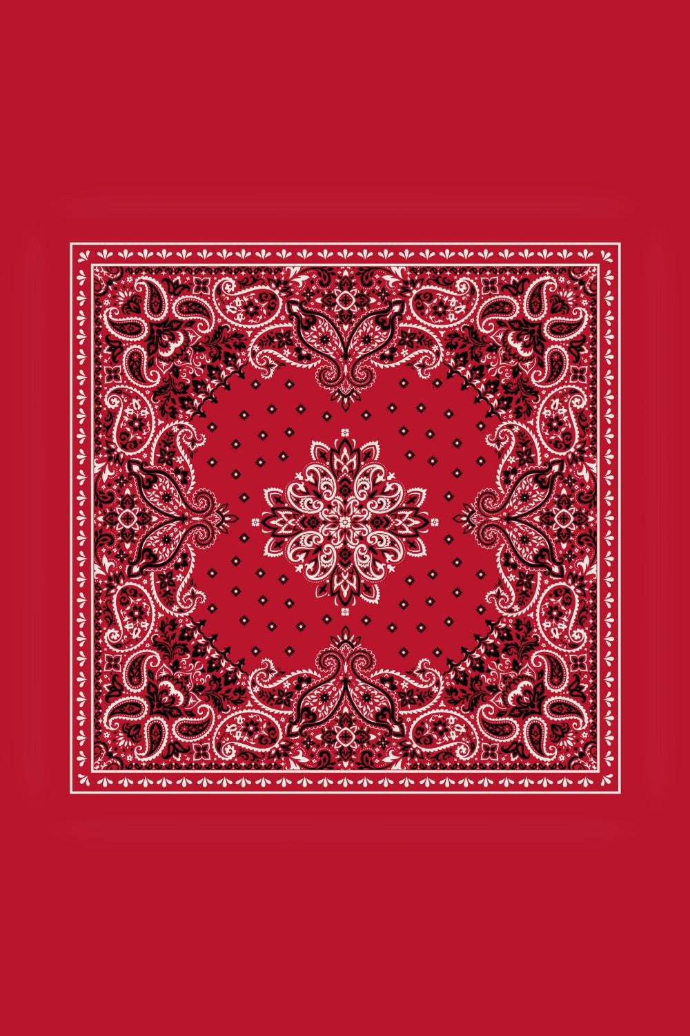 Foulard Bandana Carmine