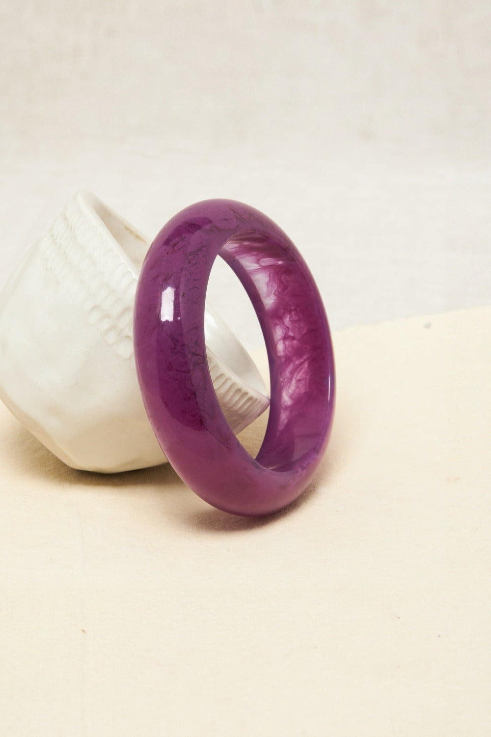Jonc Marlo Purple Cristal