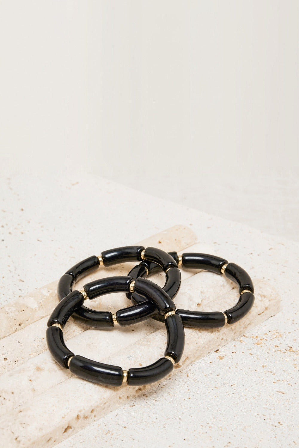 Set De Bracelets Palma Noir