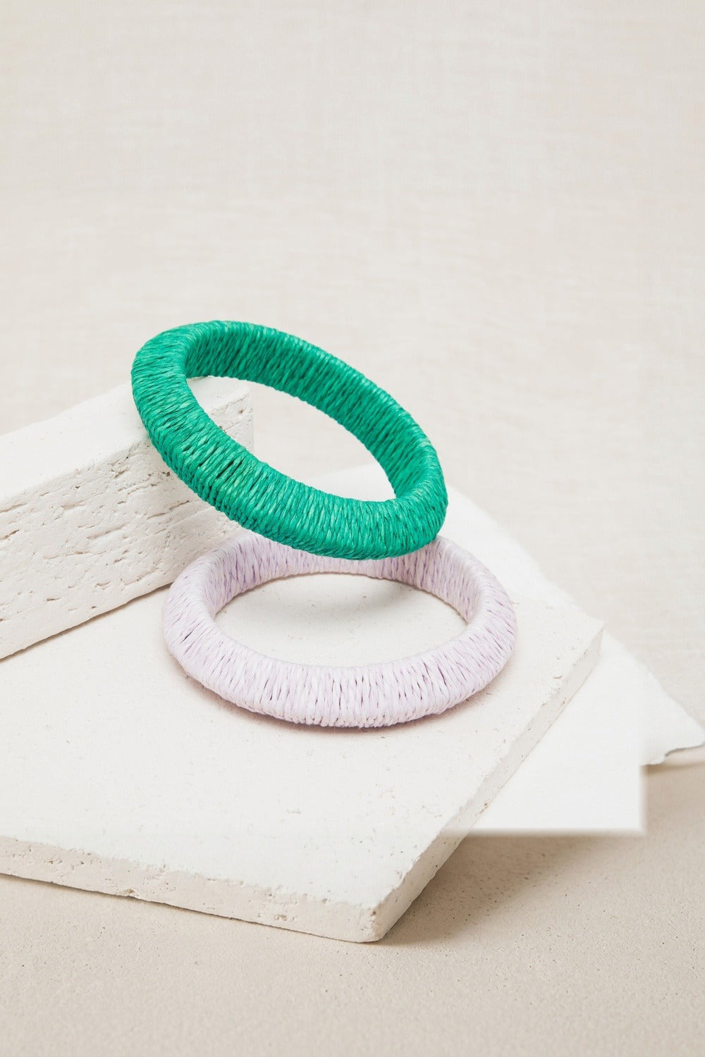 Set De Joncs Sanna Menthe/Parme