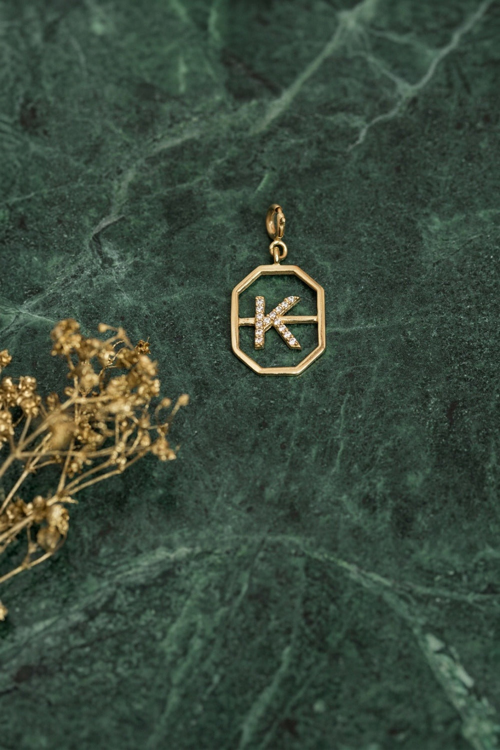 Pendentif K  Or