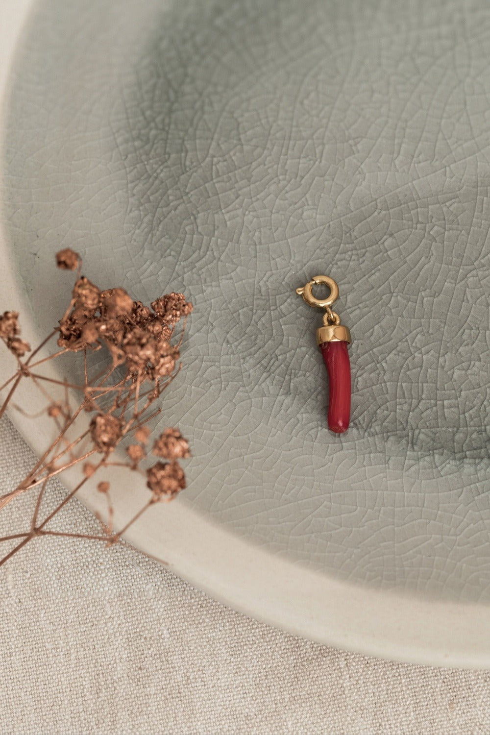 Pendentif Corail.