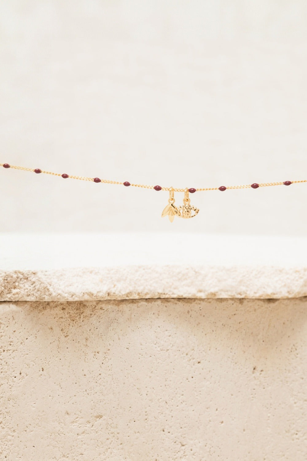 Pendentif Mini Lotus Or