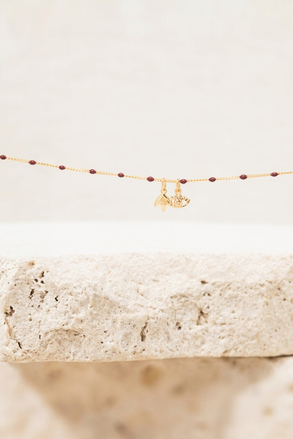 Pendentif Mini Lotus Or