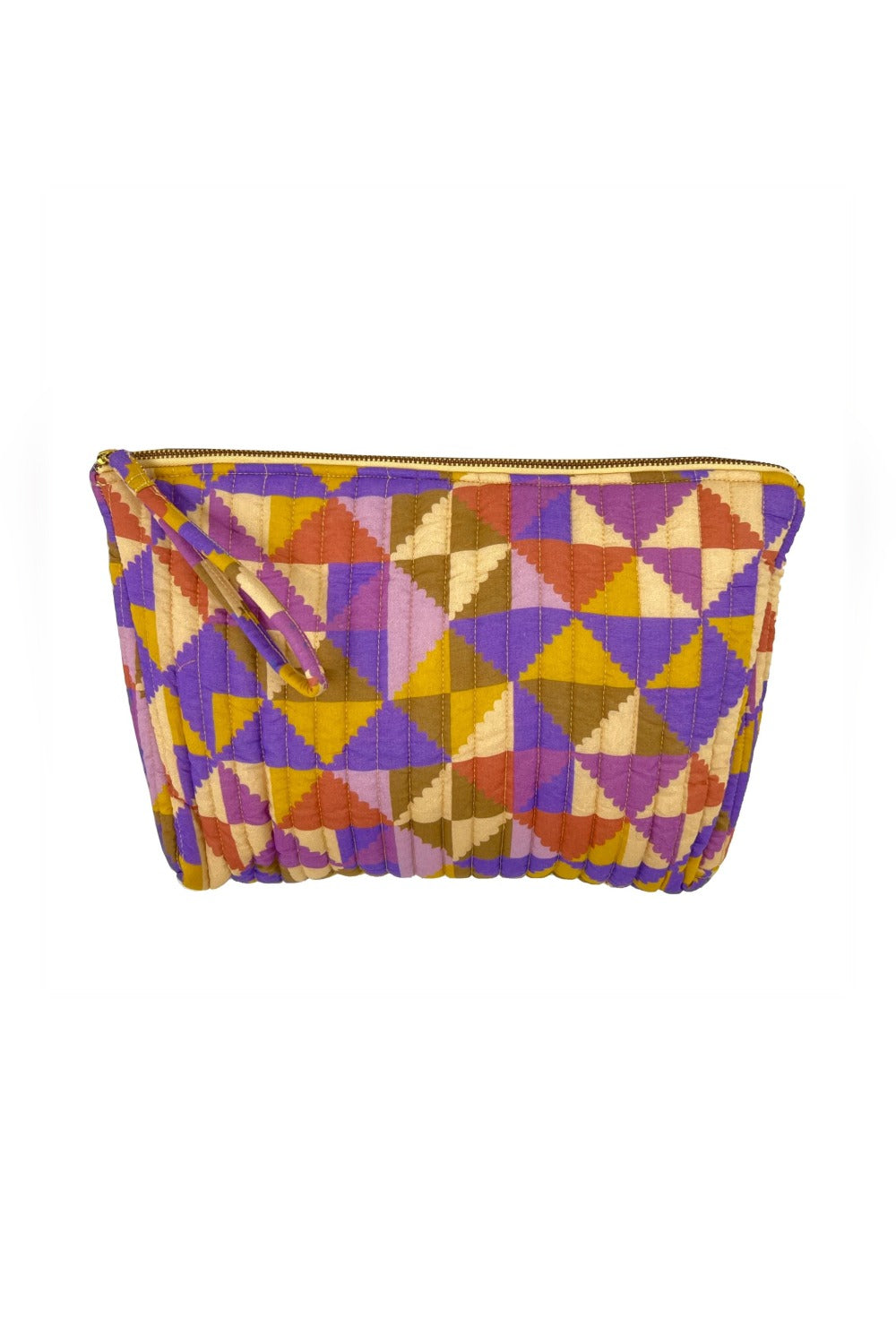 Pochette Madda Patchwork Violine