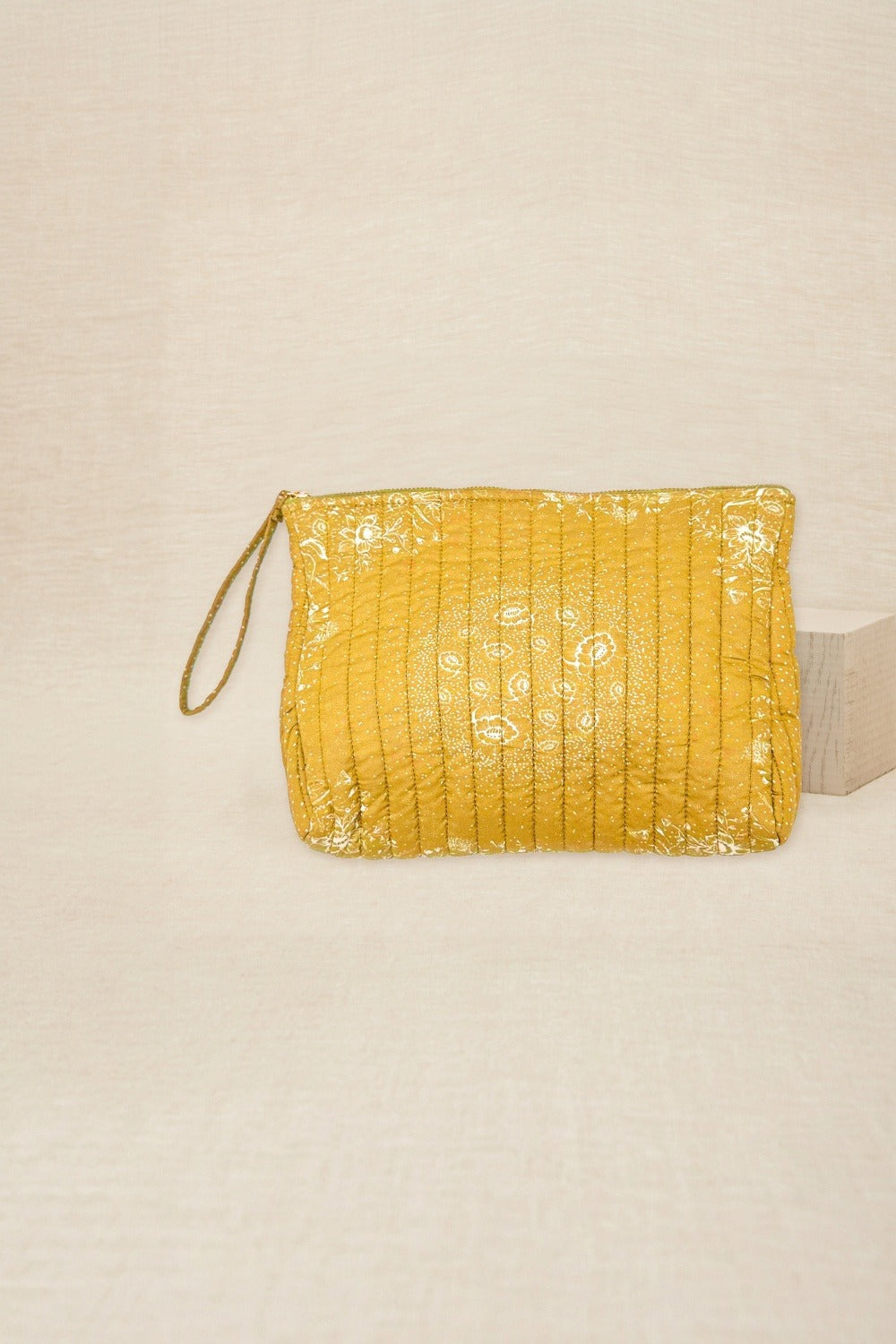 Pochette Alicia Flower Bandana Curry