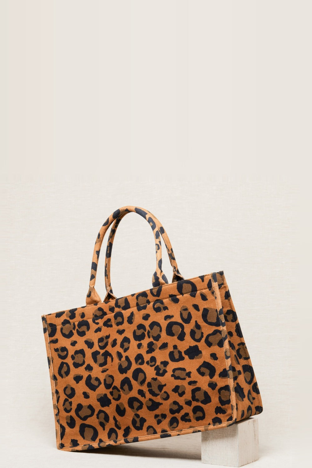 Cabas Savana Leopard Jade