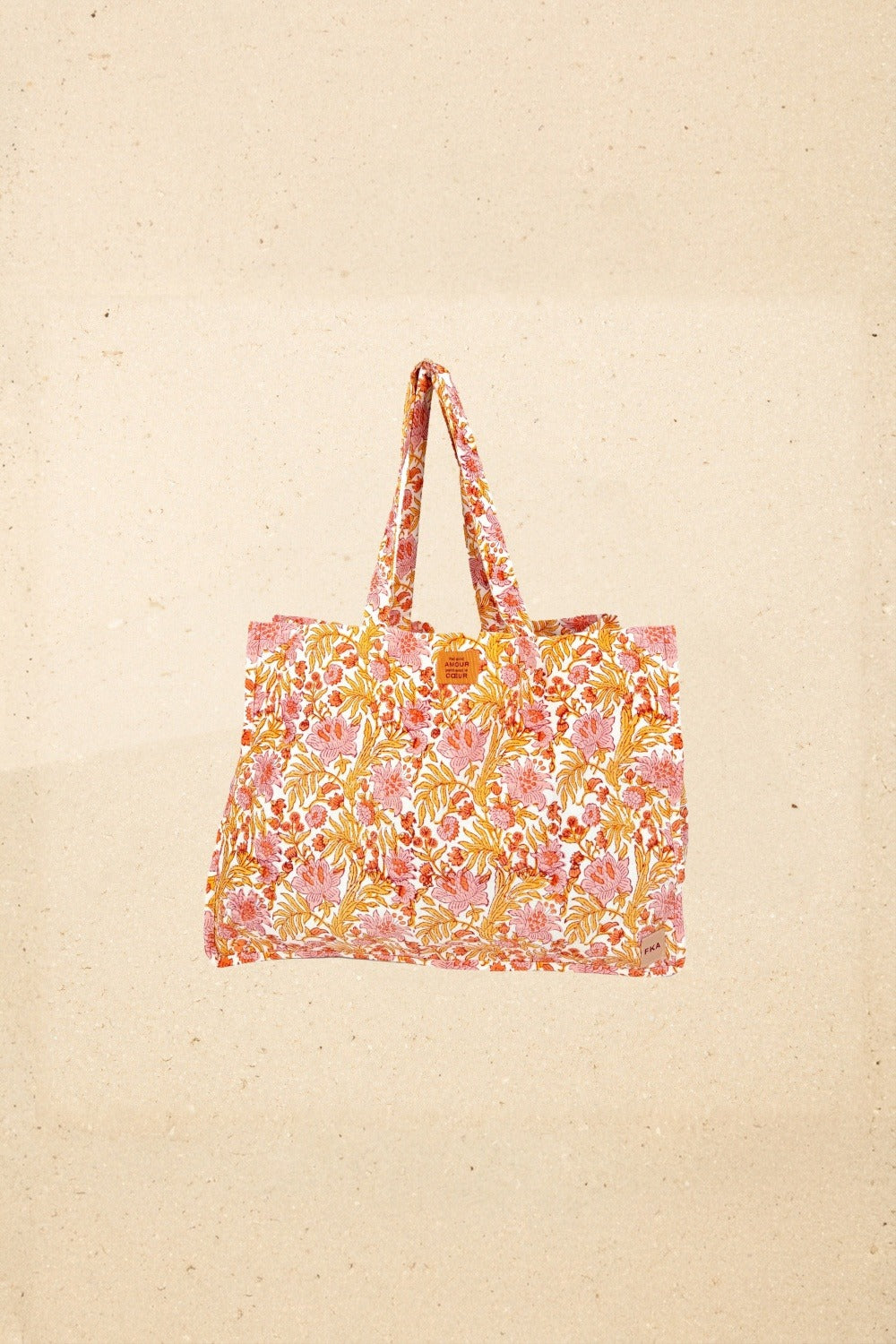 Sac Katye Blockprint Giroflee