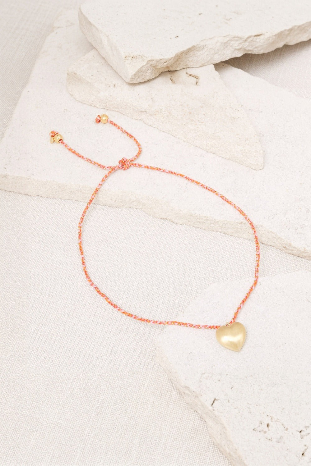 Sautoir Lockey Orange