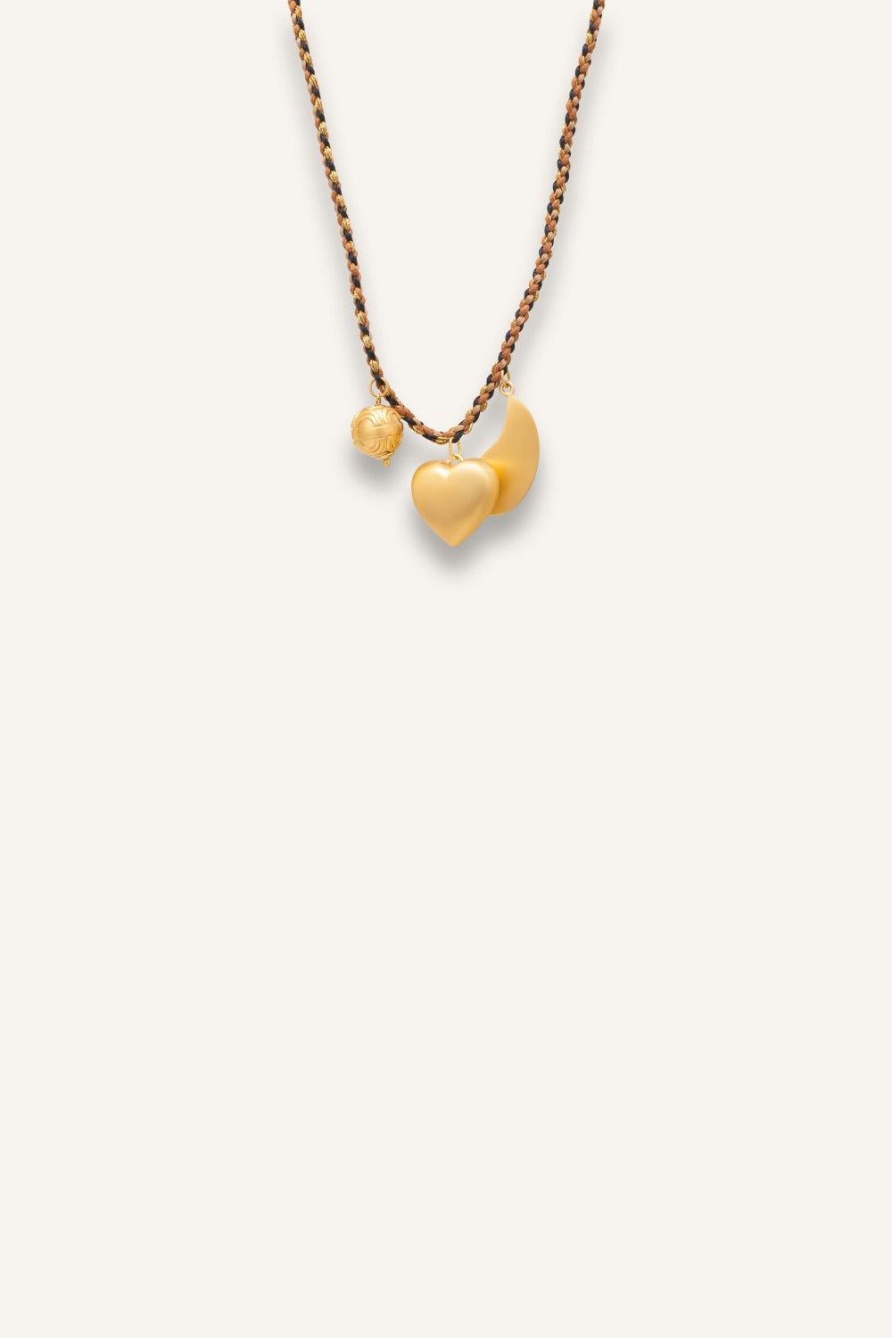 Collier Kassia Noir / Dore