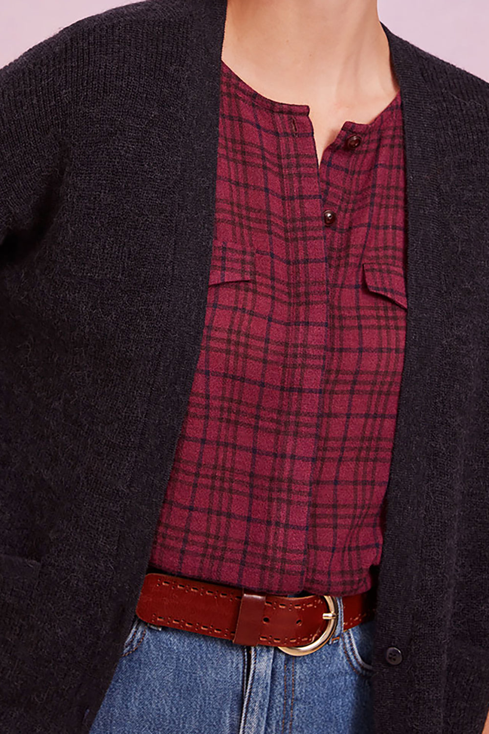 gilet derek cachou